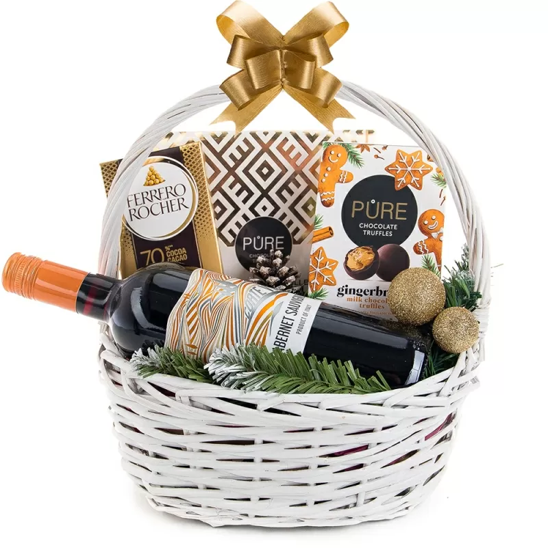 Коледна Подаръчна Кошница The Basket - 1009