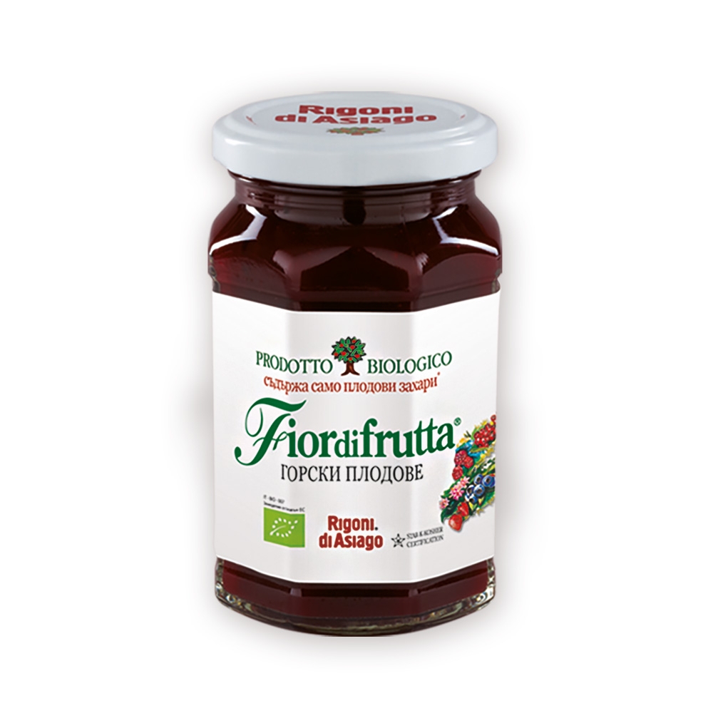 БИО Конфитюр от Горски плодове Fior di Frutta - 0.250kg.