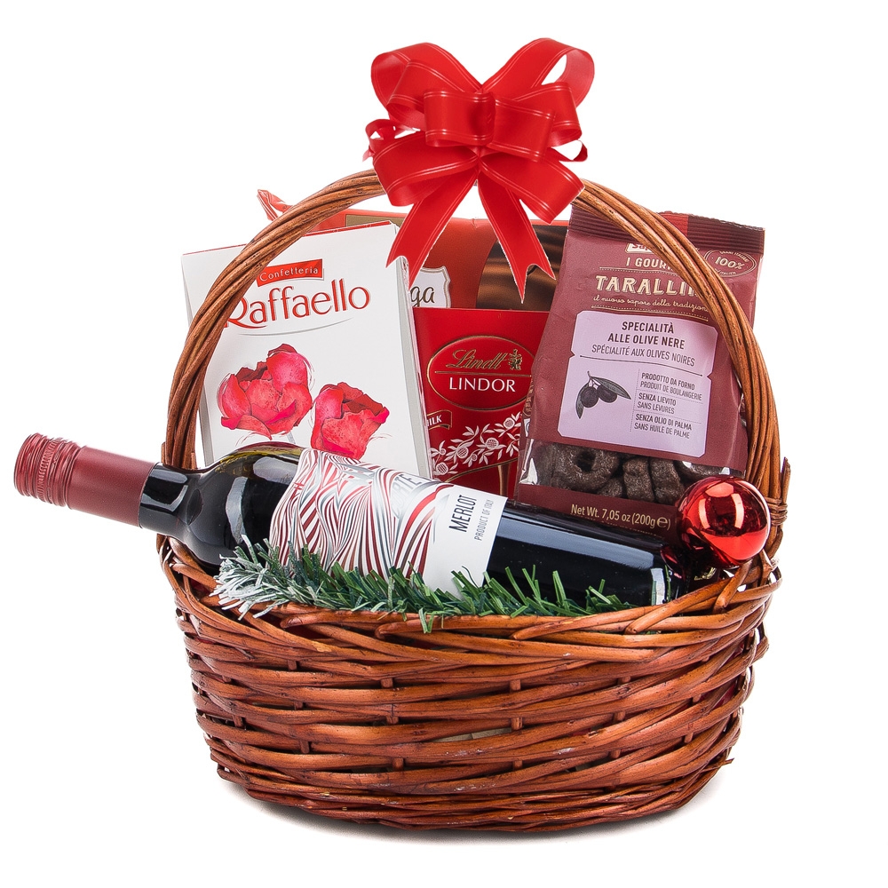 Коледна подаръчна кошница The Basket - 1008