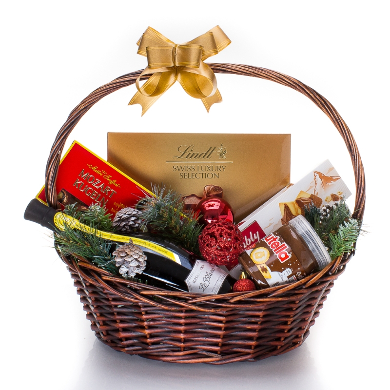 Коледна подаръчна кошница Alpine Christmas - 208