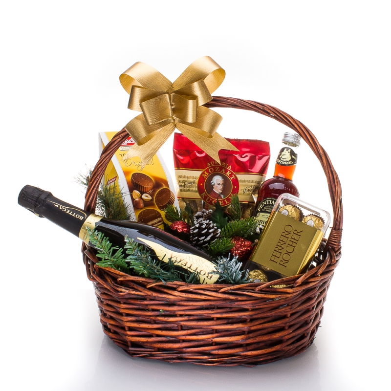 Коледна подаръчна кошница Prosecco Christmas - 210