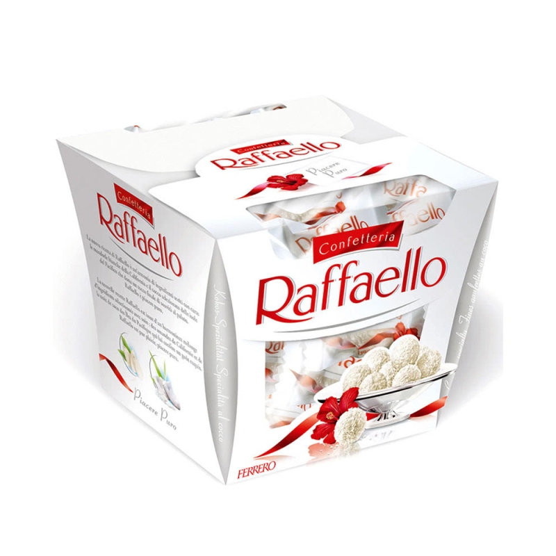 Шоколадови бонбони Raffaello 0.150kg - 16 бр.