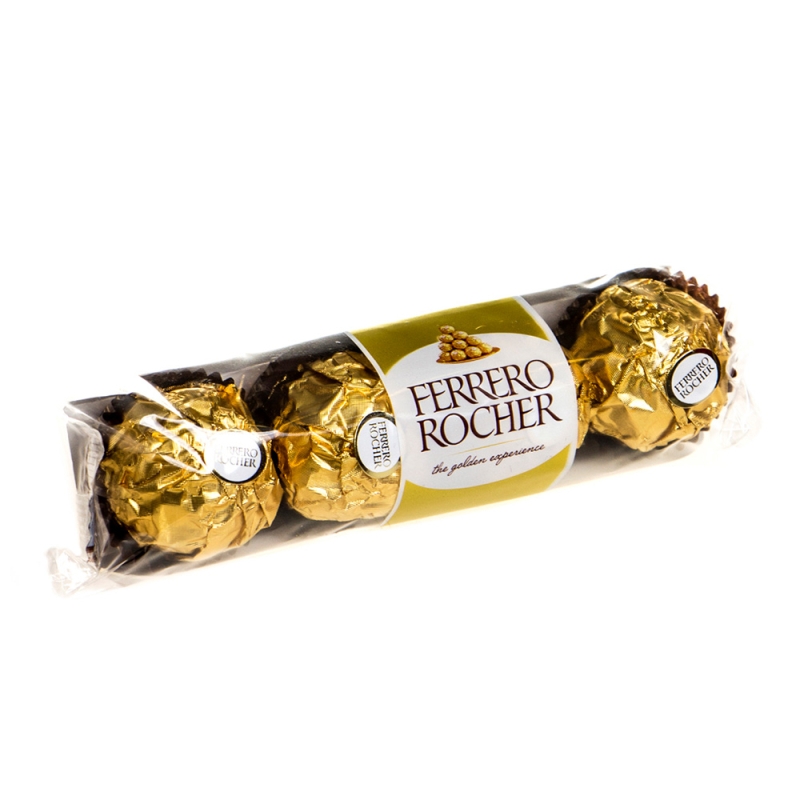 Шоколадови бонбони Ferrero Rocher 50 гр.