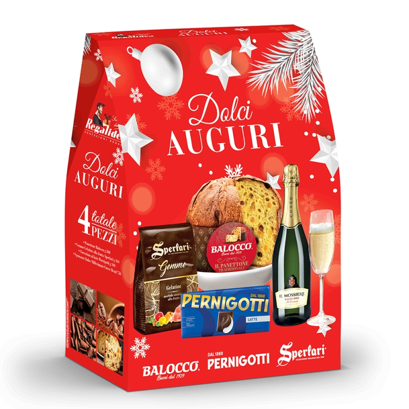 Коледна Подаръчна Кутия Dolci Auguri  - 800