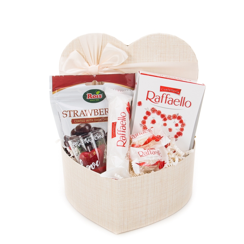 Малка подаръчна кутия сърце The Basket - 895