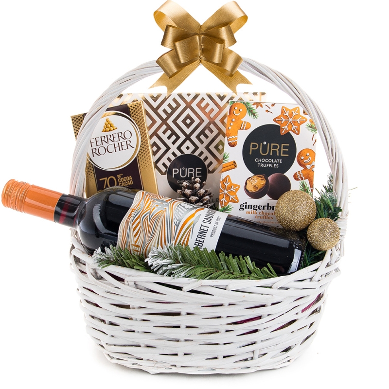 Коледна Подаръчна Кошница The Basket - 1009