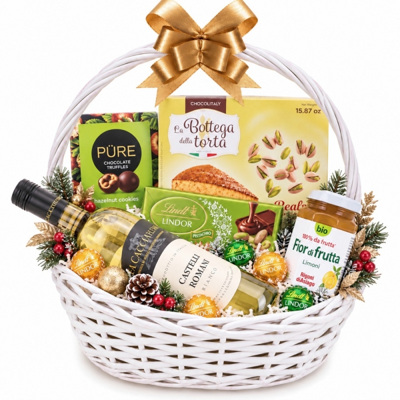 Коледна Подаръчна Кошница The Basket - 1034